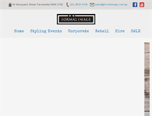Tablet Screenshot of formalimage.com.au